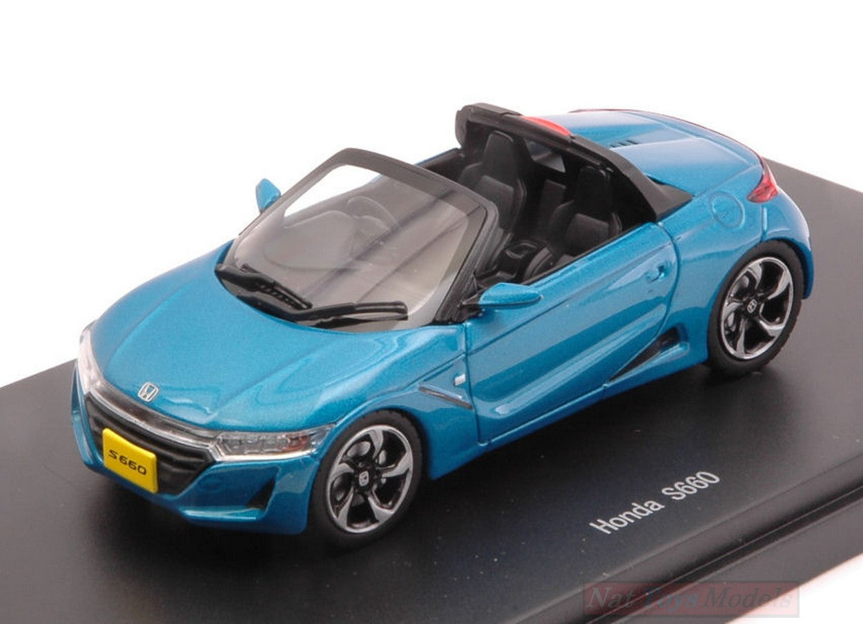 MODELLINO IN SCALA COMPATIBILE CON HONDA S660 2015 BLUE 1:43 EBBRO EB45360