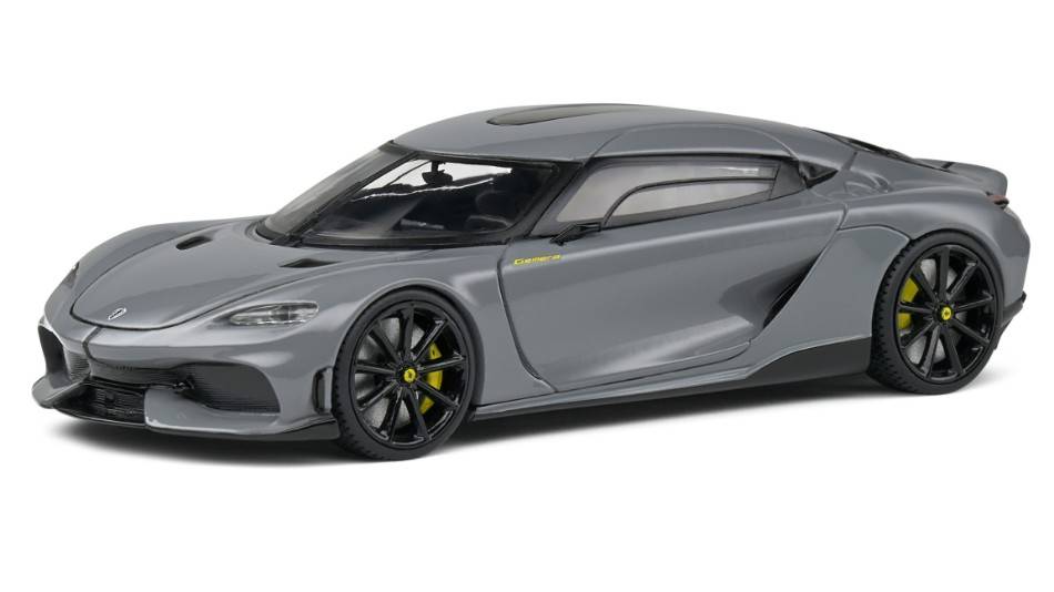 MODELLINO IN SCALA COMPATIBILE CON KOENIGSEGG GEMERA 2021 GREY 1:43 SOLIDO SL4313701