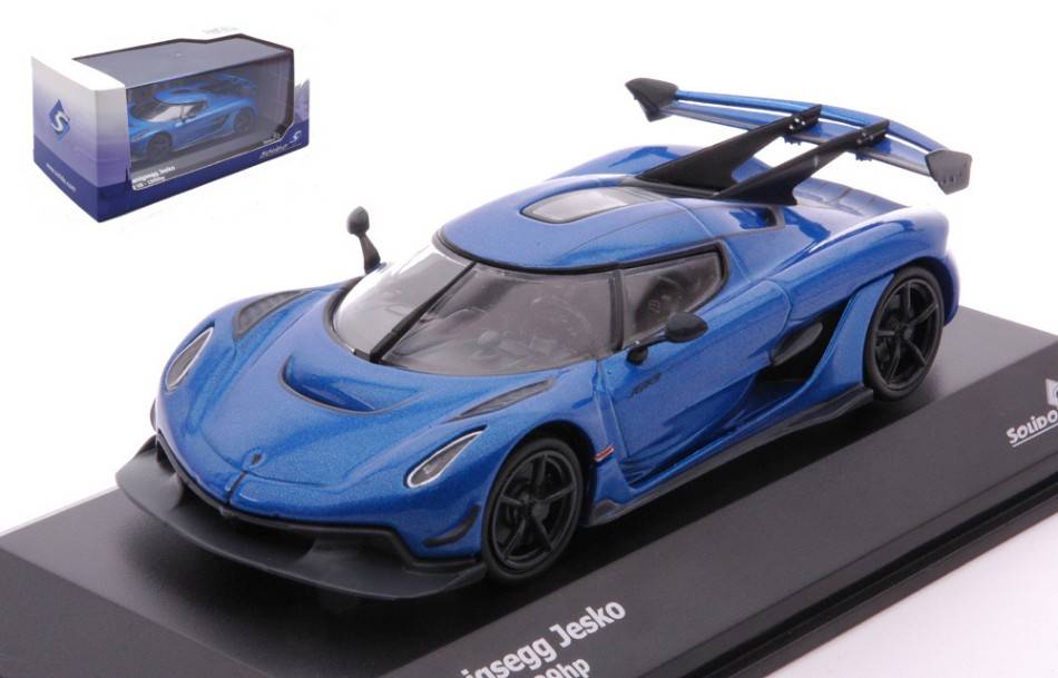 MODELLINO IN SCALA COMPATIBILE CON KOENIGSEGG JESKO 2021 RED 1:43 SOLIDO SL4312601