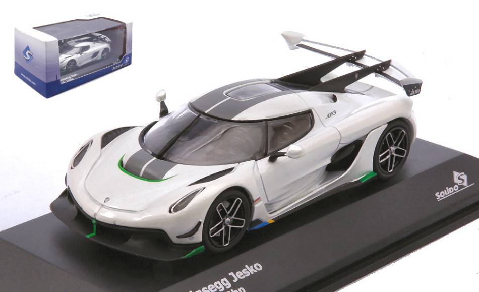 MODELLINO IN SCALA COMPATIBILE CON KOENIGSEGG JESKO 2021 RED CHERRY PEARL 1:43 SOLIDO SL4312602