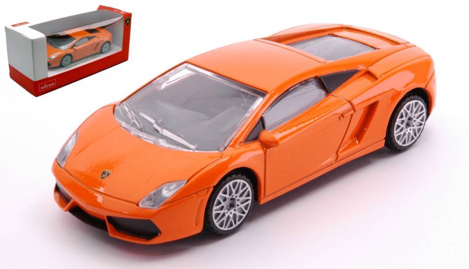 MODELLINO IN SCALA COMPATIBILE CON LAMBORGHINI GALLARDO LP560-4 ORANGE 1:40 RASTAR RAT34600O