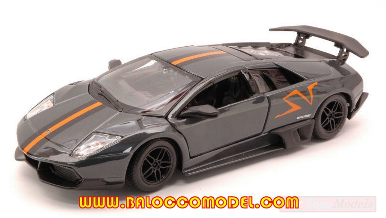 MODELLINO IN SCALA COMPATIBILE CON LAMBORGHINI MURCIELAGO LP 670-4 SV 2009 CHINA LIMITED EDITION 1:24 BURAGO BU22120