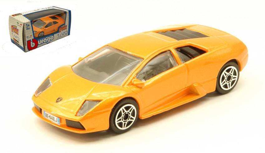MODELLINO IN SCALA COMPATIBILE CON LAMBORGHINI MURCIELAGO ORANGE 1:43 BURAGO BU30067