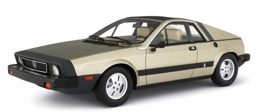 MODELLINO IN SCALA COMPATIBILE CON LANCIA SCORPION 1976 MET.GOLD 1:18 LAUDO RACING LM134B