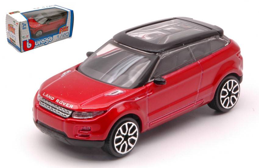 MODELLINO IN SCALA COMPATIBILE CON LAND ROVER LRX 2010 METALLIC RED 1:43 BURAGO BU30214R