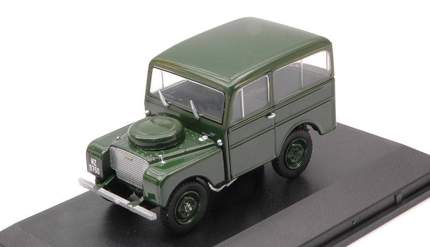 MODELLINO IN SCALA COMPATIBILE CON LAND ROVER TICKFORD GREEN 1:43 OXFORD OXF43TIC002