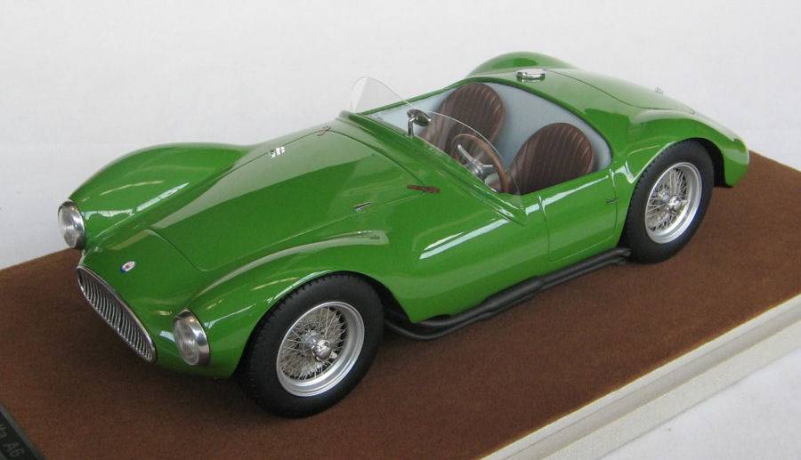 MODELLINO IN SCALA COMPATIBILE CON MASERATI A6 GCS STREET VERSION GREEN 1:18 TECNOMODEL TMD1844C