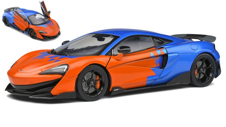 MODELLINO IN SCALA COMPATIBILE CON MC LAREN 600LT F1 TEAM TRIBUTE LIVERY 2019 1:18 SOLIDO SL1804503