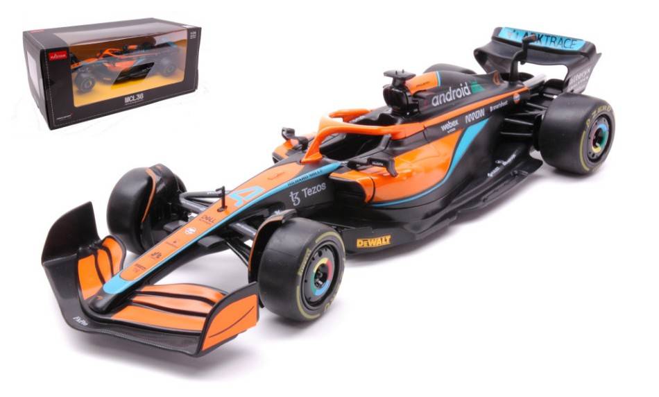 MODELLINO IN SCALA COMPATIBILE CON MC LAREN F1 N.4 EMILIA ROMAGNA GP 2022 L.NORRIS 1:24 RASTAR RAT56800