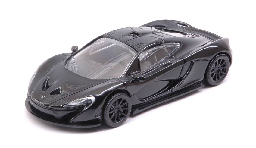 MODELLINO IN SCALA COMPATIBILE CON MC LAREN P1 2017 BLACK 1:43 RASTAR RAT58700BK