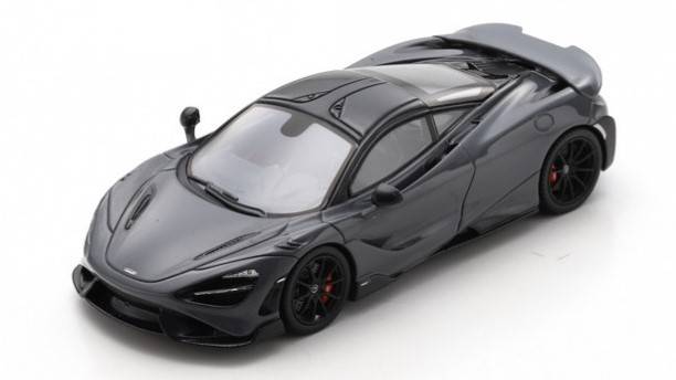 MODELLINO IN SCALA COMPATIBILE CON MCLAREN 765 LT Dark Silver 1:43 SCHUCO SH9269