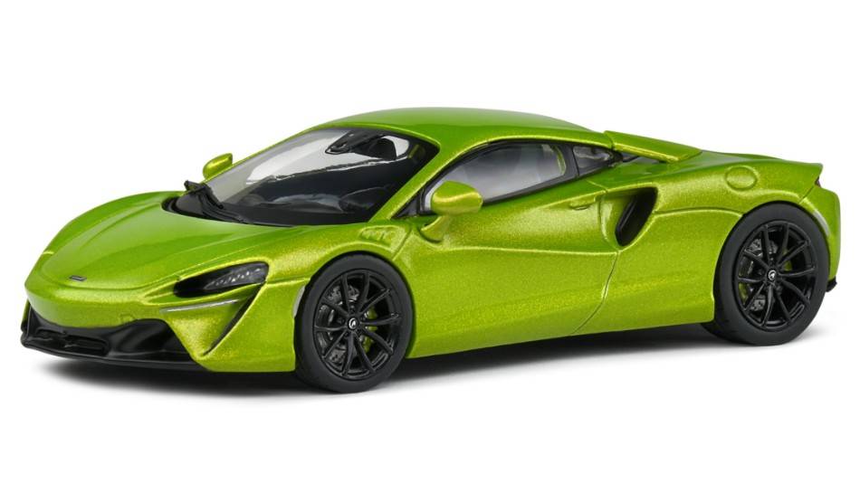 MODELLINO IN SCALA COMPATIBILE CON MCLAREN ARTURA 2021 GREEN 1:43 SOLIDO SL4313501