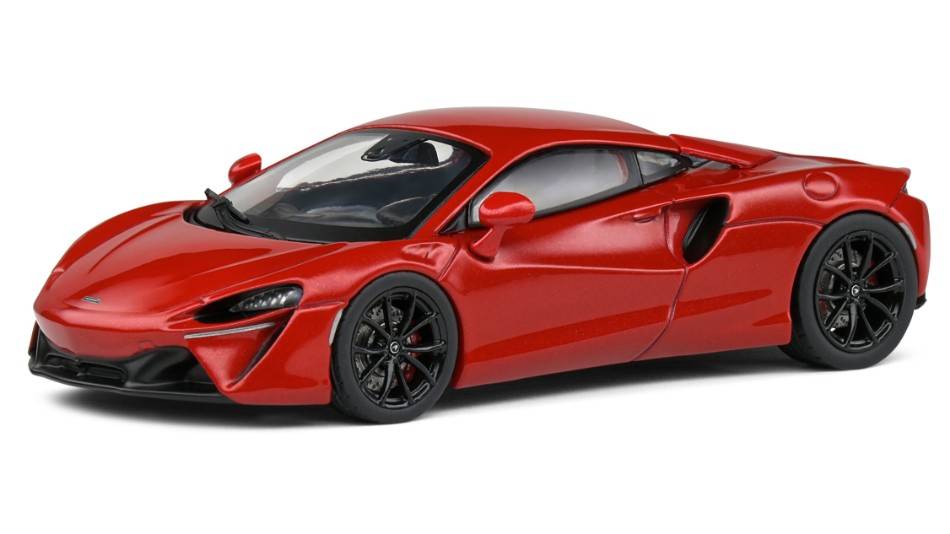 MODELLINO IN SCALA COMPATIBILE CON MCLAREN ARTURA 2021 RED 1:43 SOLIDO SL4313502
