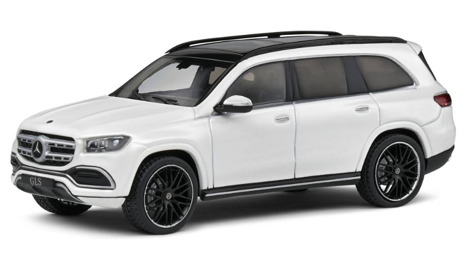 MODELLINO IN SCALA COMPATIBILE CON MERCEDES GLS (X167) AMG 2019 WHITE 1:43 SOLIDO SL4303903