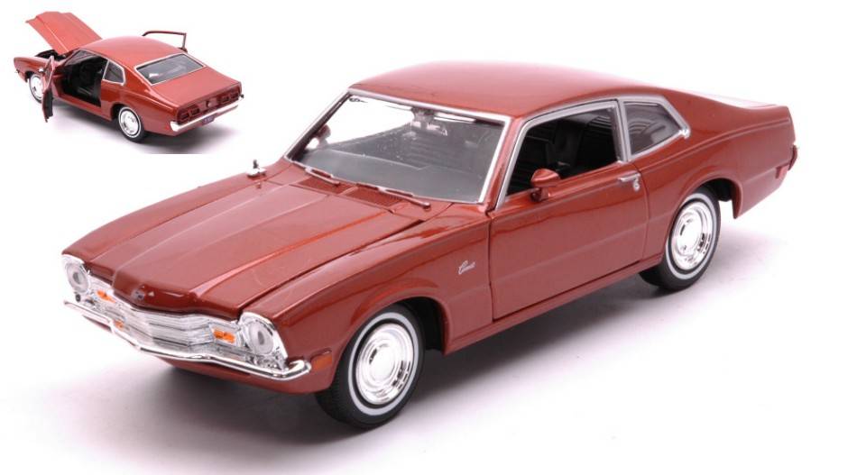 MODELLINO IN SCALA COMPATIBILE CON MERCURY COMET "FORGETTEN CLASSIC SERIES " 1971 BROWN 1:24 MOTORMAX MTM79041BR