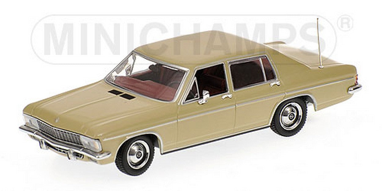 MODELLINO IN SCALA COMPATIBILE CON OPEL ADMIRAL 1969 BEIGE 1:43 MINICHAMPS PM430046064
