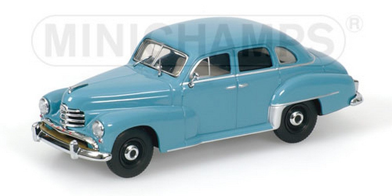 MODELLINO IN SCALA COMPATIBILE CON OPEL KAPITAEN 1951 BLUE 1:43 MINICHAMPS PM430043308