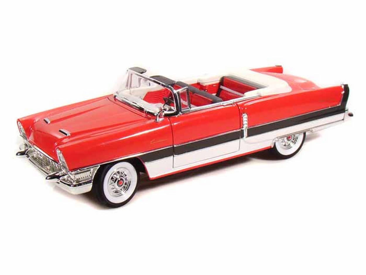 MODELLINO IN SCALA COMPATIBILE CON PACKARD CARIBBEAN 1955 CARMINE RED 1:18 YAT MING YM92618RD
