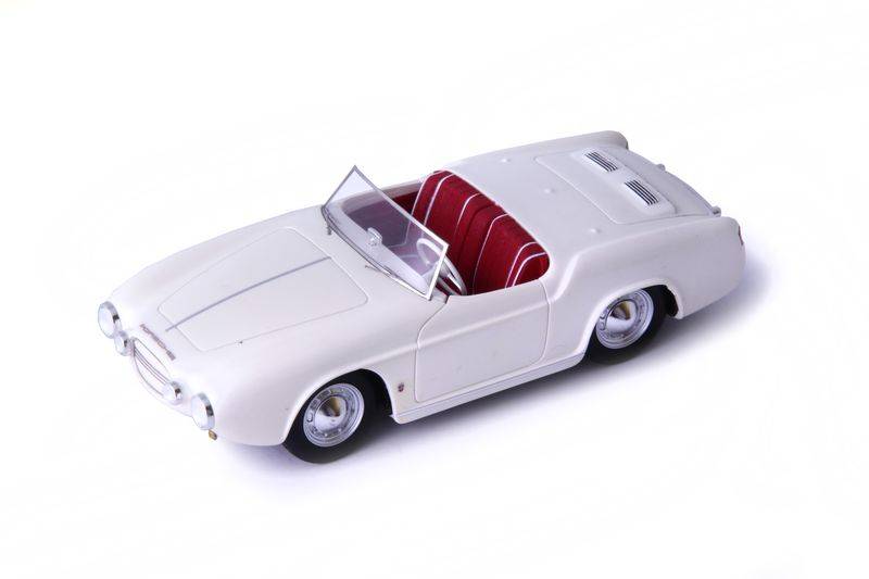 MODELLINO IN SCALA COMPATIBILE CON PORSCHE 356 GHIA 1953 WHITE 1:43 AVENUE43 AVN60057