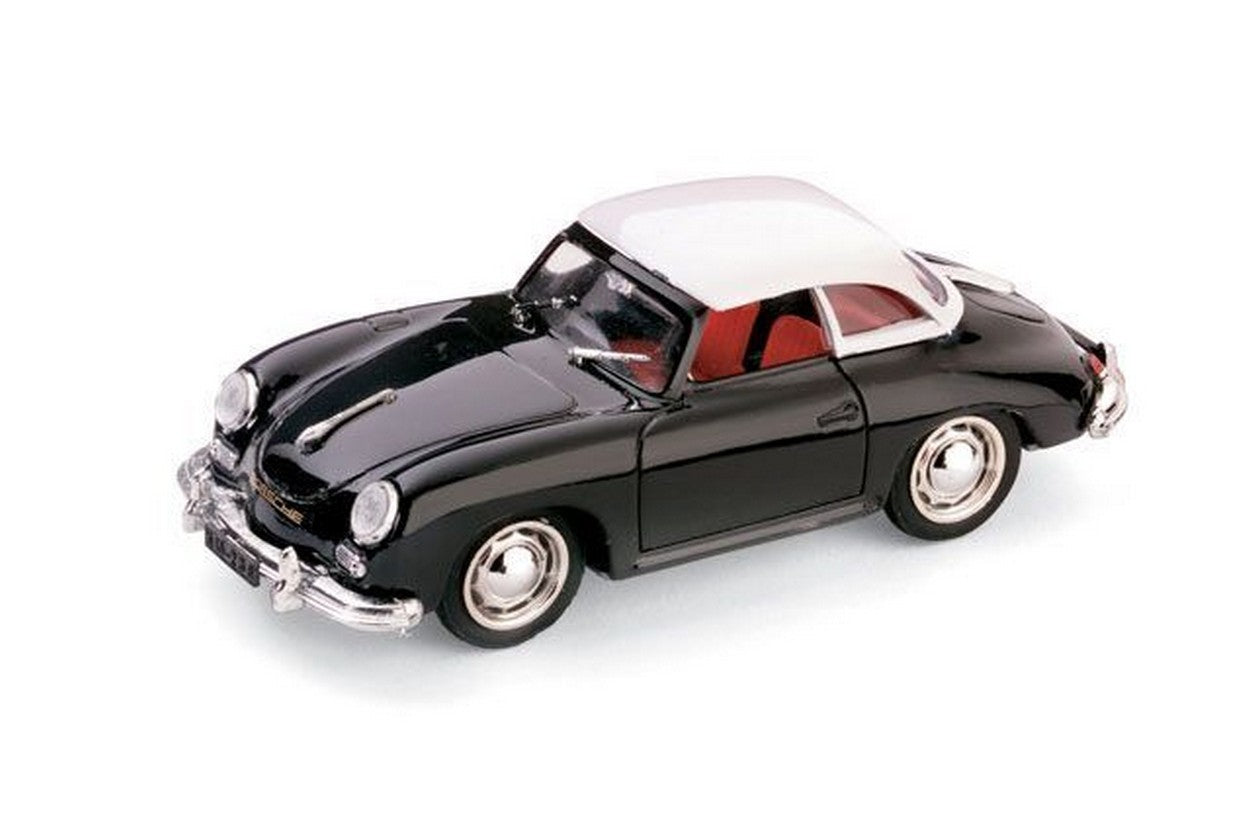 MODELLINO IN SCALA COMPATIBILE CON PORSCHE 356 HARD TOP 1952 NERO 1:43 BRUMM BM0314-01