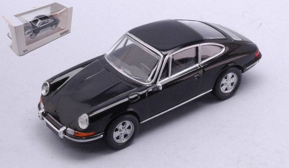 MODELLINO IN SCALA COMPATIBILE CON PORSCHE 911 1969 BLACK 1:43 NOREV NV750038