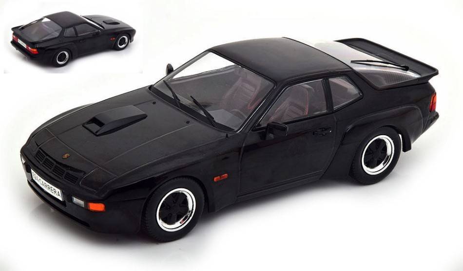 MODELLINO IN SCALA COMPATIBILE CON PORSCHE 924 CARRERA GT BLACK 1:18 MODELCARGROUP MCG18198