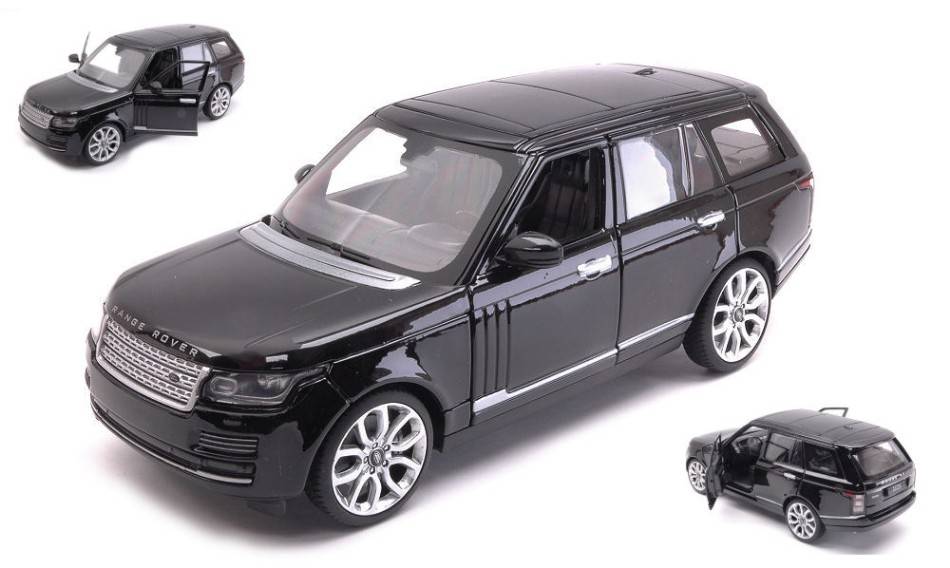 MODELLINO IN SCALA COMPATIBILE CON RANGE ROVER BLACK 1:24 RASTAR RAT56300BK