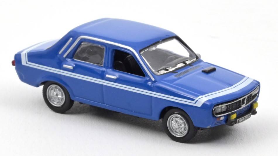 MODELLINO IN SCALA COMPATIBILE CON RENAULT 12 GORDINI 1971 BLUE 1:87 NOREV NV511255
