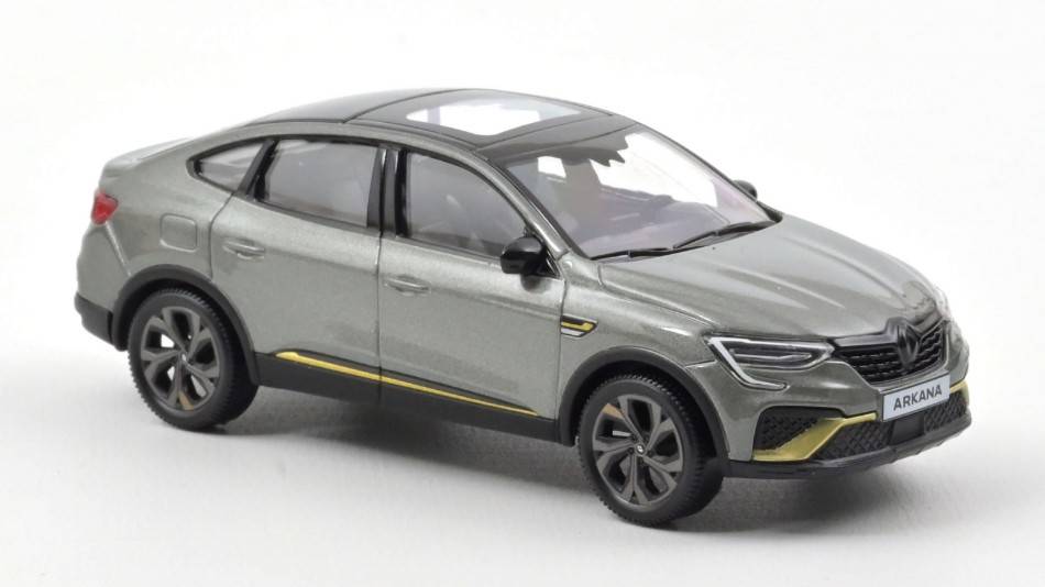MODELLINO IN SCALA COMPATIBILE CON RENAULT ARKANA E-TECH ENGINEERED 2022 GREY METALLIC 1:43 NOREV NV517686