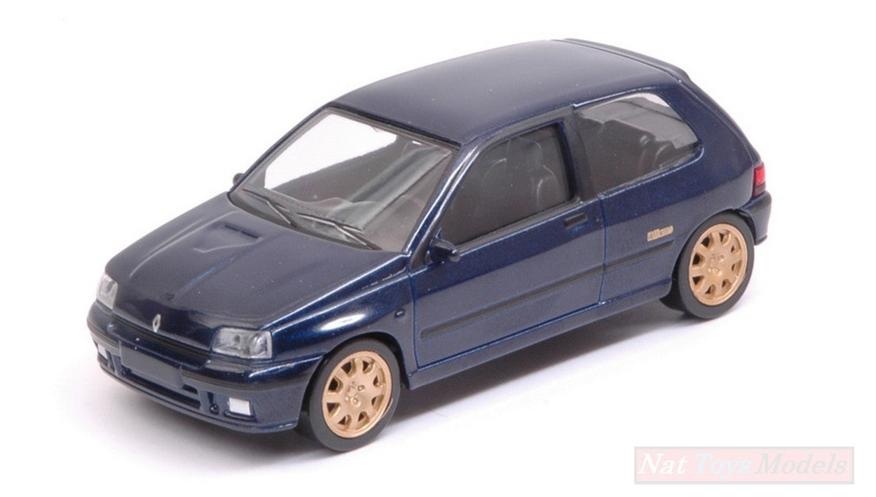 MODELLINO IN SCALA COMPATIBILE CON RENAULT CLIO WILLIAMS 1993 BLUE 1:43 REPROD. NOREV NV517522