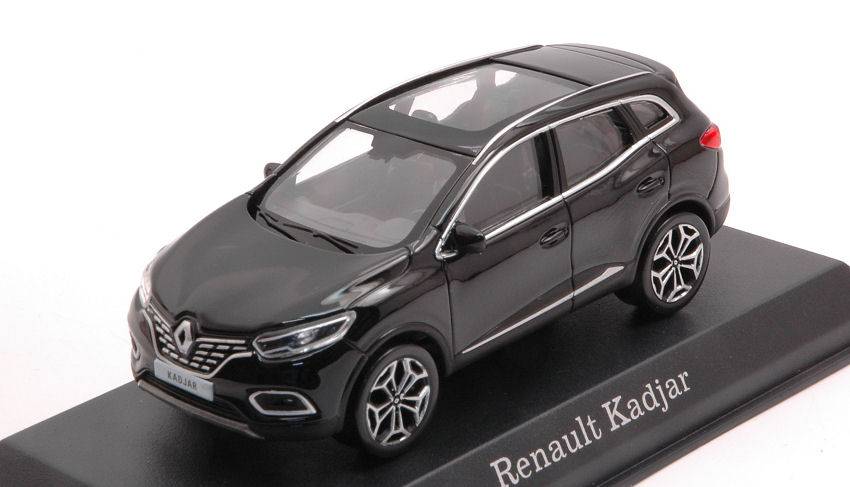 MODELLINO IN SCALA COMPATIBILE CON RENAULT KADJAR 2020 BLACK 1:43 NOREV NV517677