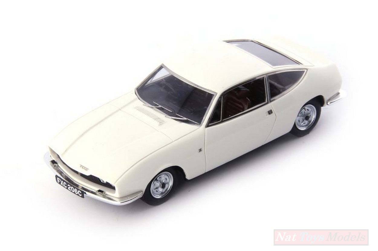 MODELLINO IN SCALA COMPATIBILE CON ROVER 2000 TCZ 1967 WHITE 1:43 AVENUE43 AVN60024