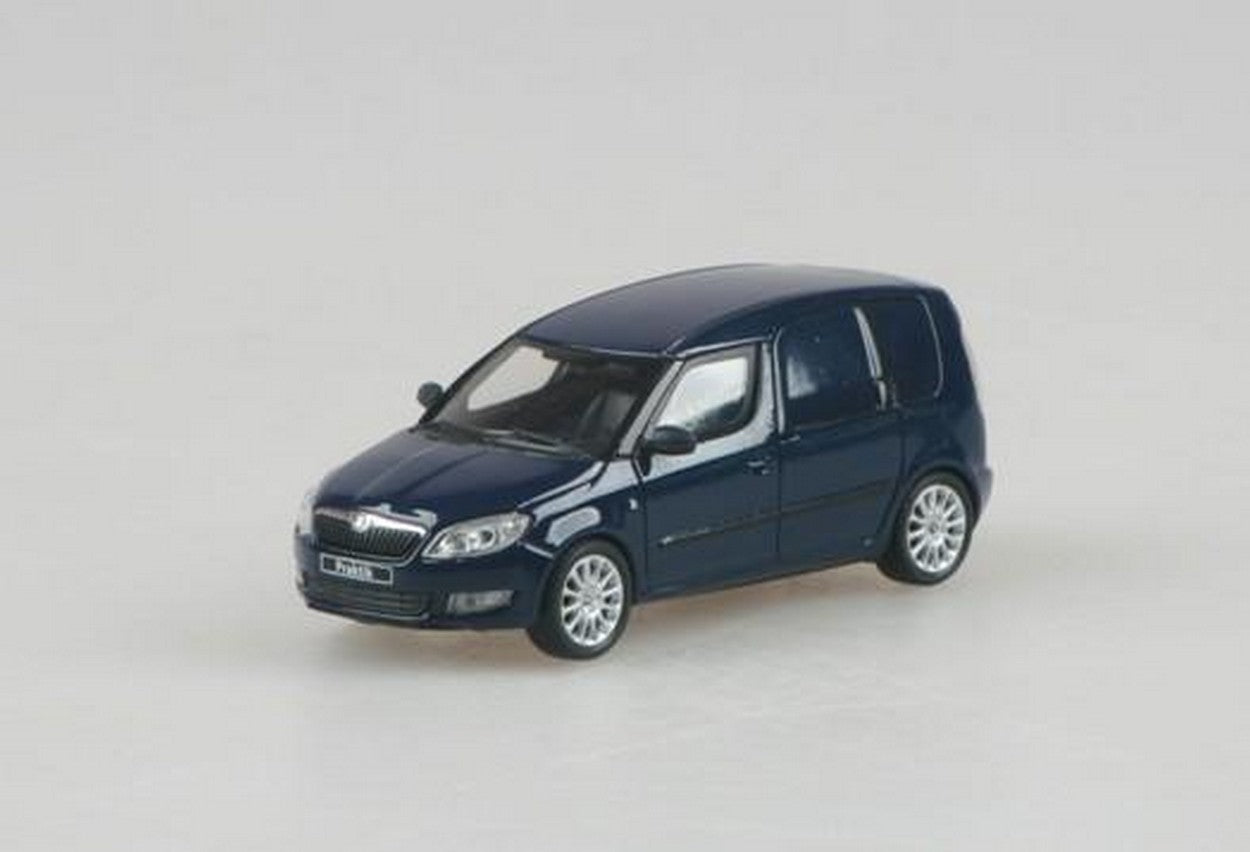 MODELLINO IN SCALA COMPATIBILE CON SKODA PRAKTIK 2008 BLUE PACIFIC 1:43 ABREX AB006LT