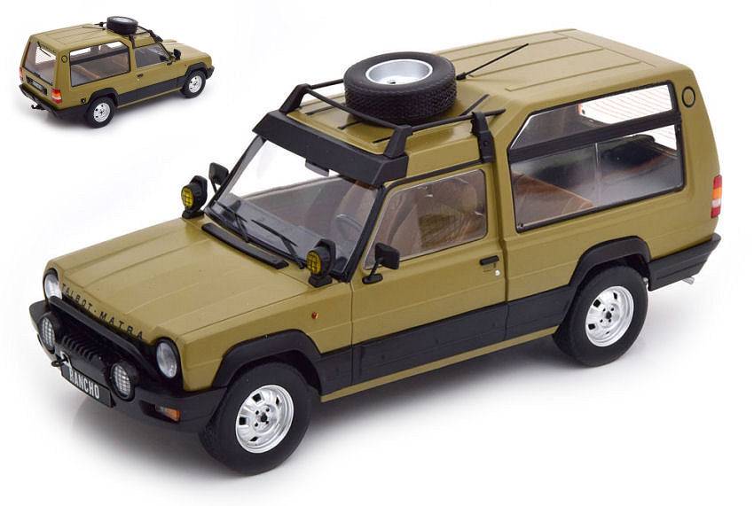MODELLINO IN SCALA COMPATIBILE CON TALBOT MATRA RANCHO GRAND RAID 1977-1983 MATT BROWN 1:18 KK SCALE KKDC180821