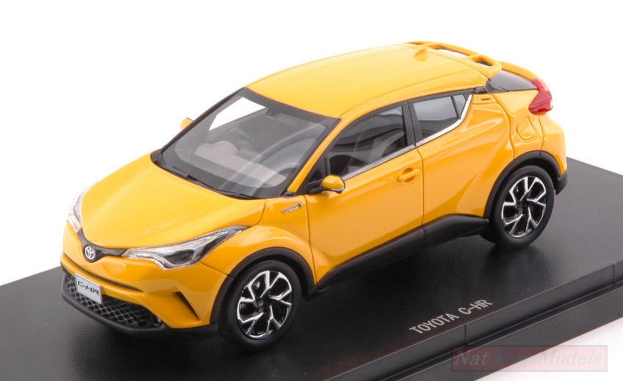 MODELLINO IN SCALA COMPATIBILE CON TOYOTA C-HR 2016 YELLOW 1:43 EBBRO EB45601