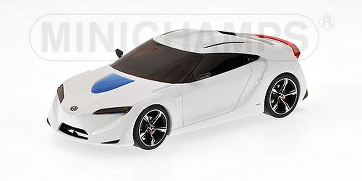 MODELLINO IN SCALA COMPATIBILE CON TOYOTA FT-HS 2008 WHITE MET.1:43 MINICHAMPS PM400166720