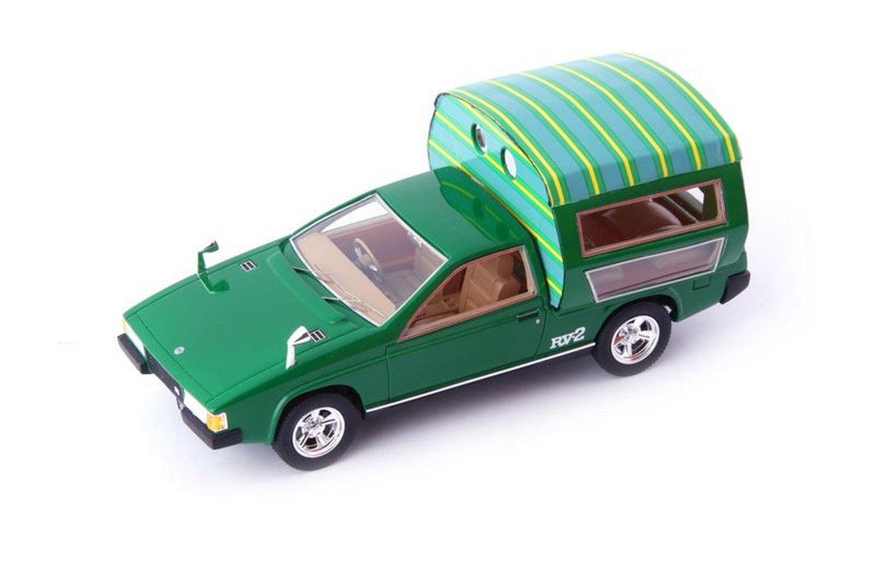 MODELLINO IN SCALA COMPATIBILE CON TOYOTA RV-2 1972 GREEN 1:43 AUTOCULT ATC09013