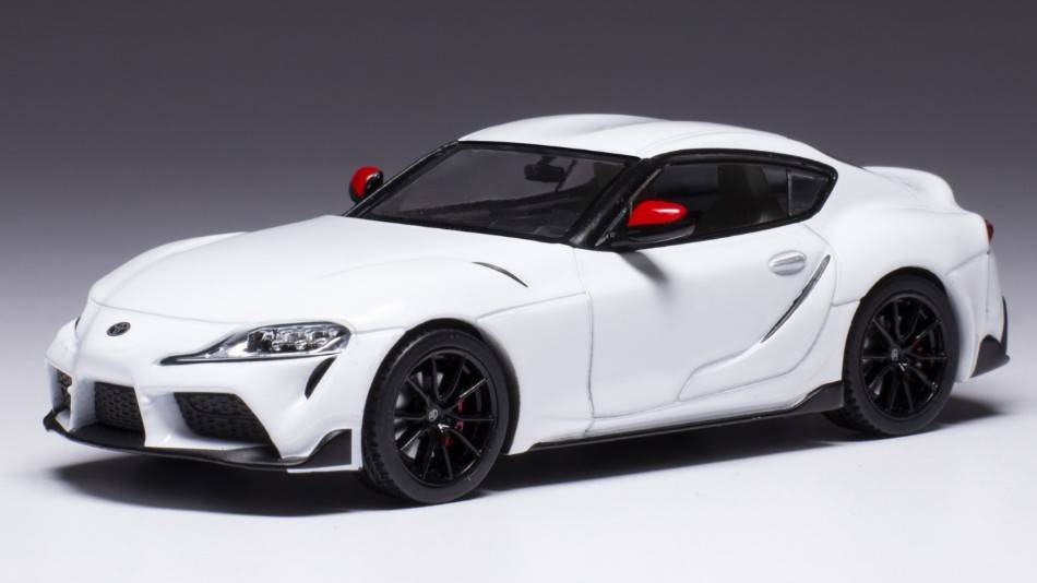 MODELLINO IN SCALA COMPATIBILE CON TOYOTA SUPRA 2020 WHITE 1:43 IXO MODEL CLC509
