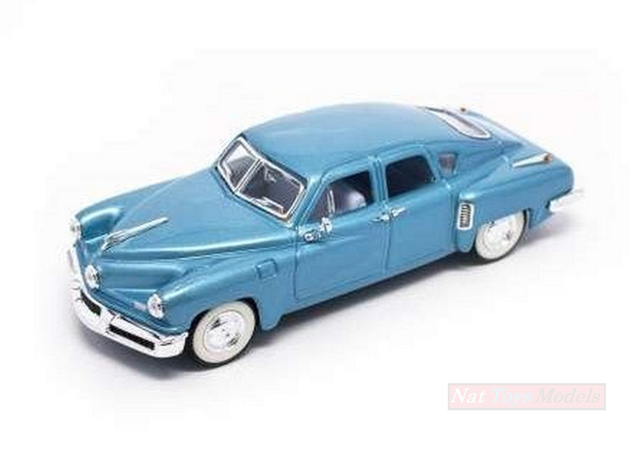 MODELLINO IN SCALA COMPATIBILE CON TUCKER TORPEDO 1948 BLUE 1:43 LUCKY DIE CAST LDC43201BL
