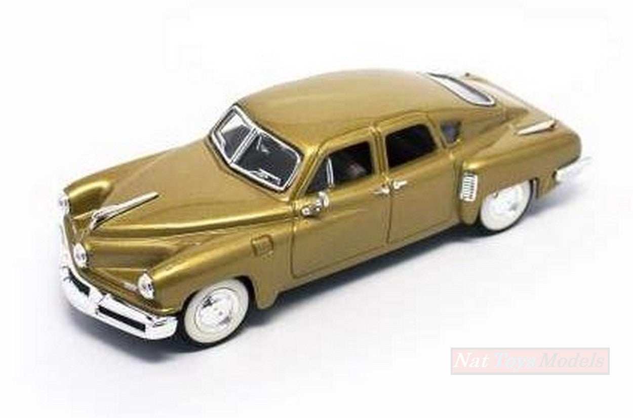 MODELLINO IN SCALA COMPATIBILE CON TUCKER TORPEDO 1948 GOLD 1:43 LUCKY DIE CAST LDC43201GD
