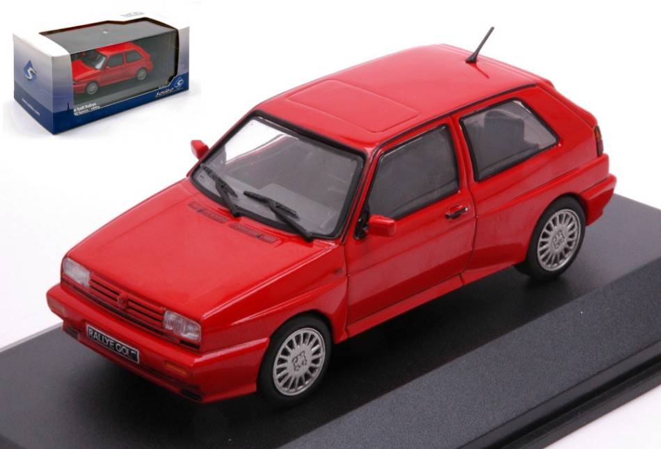 MODELLINO IN SCALA COMPATIBILE CON VOLKSWAGEN GOLF RALLY 1989 TORNADO RED 1:43 SOLIDO SL4311301