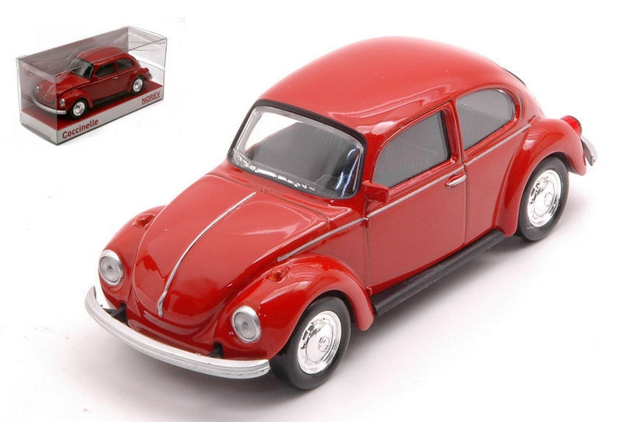 MODELLINO IN SCALA COMPATIBILE CON VW 1303 1973 KASAN RED 1:43 NOREV NV841000