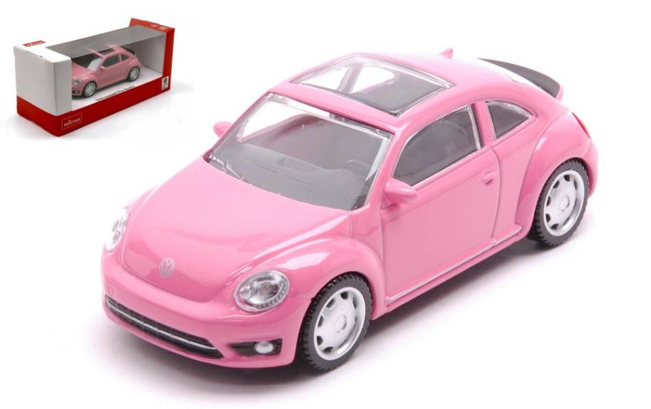 MODELLINO IN SCALA COMPATIBILE CON VW BEETLE 2019 PINK 1:43 RASTAR RAT58800PK