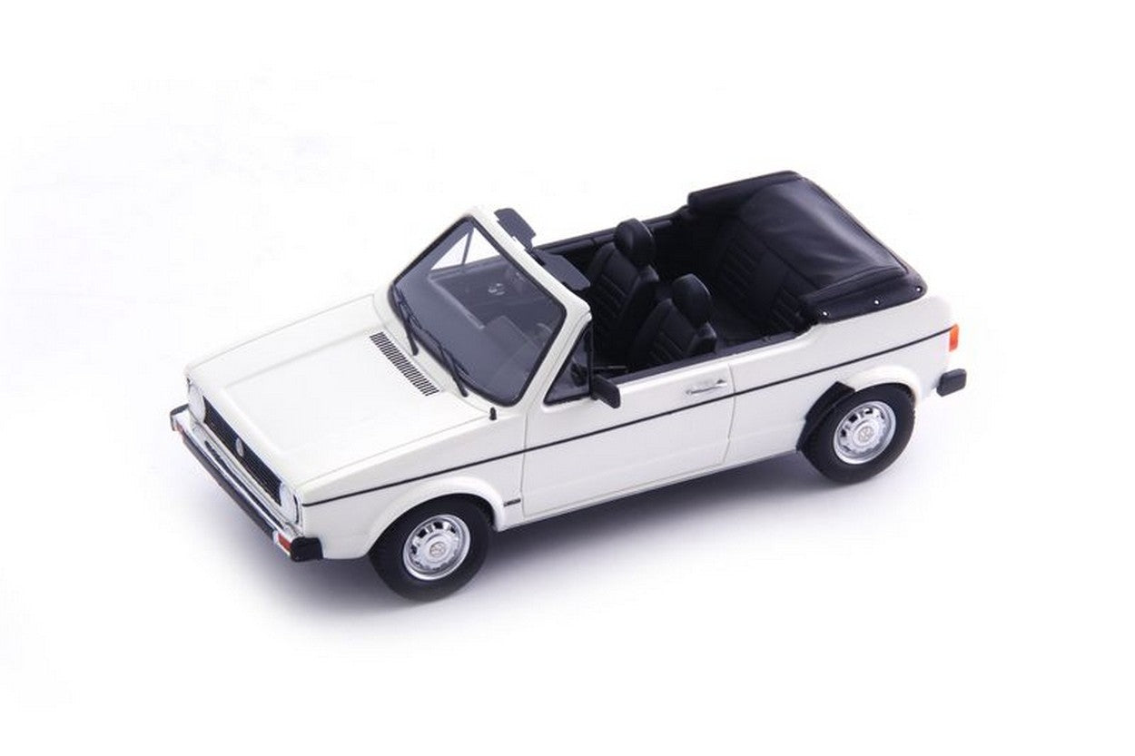 MODELLINO IN SCALA COMPATIBILE CON VW GOLF I CONVERTIBLE PROTOTYPE 1976 WHITE 1:43 AVENUE43 AVN60054
