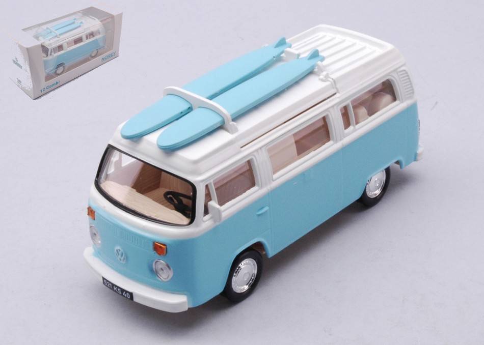 MODELLINO IN SCALA COMPATIBILE CON VW T2b CAMPER VAN 1:43 NOREV NV841100 MODEL