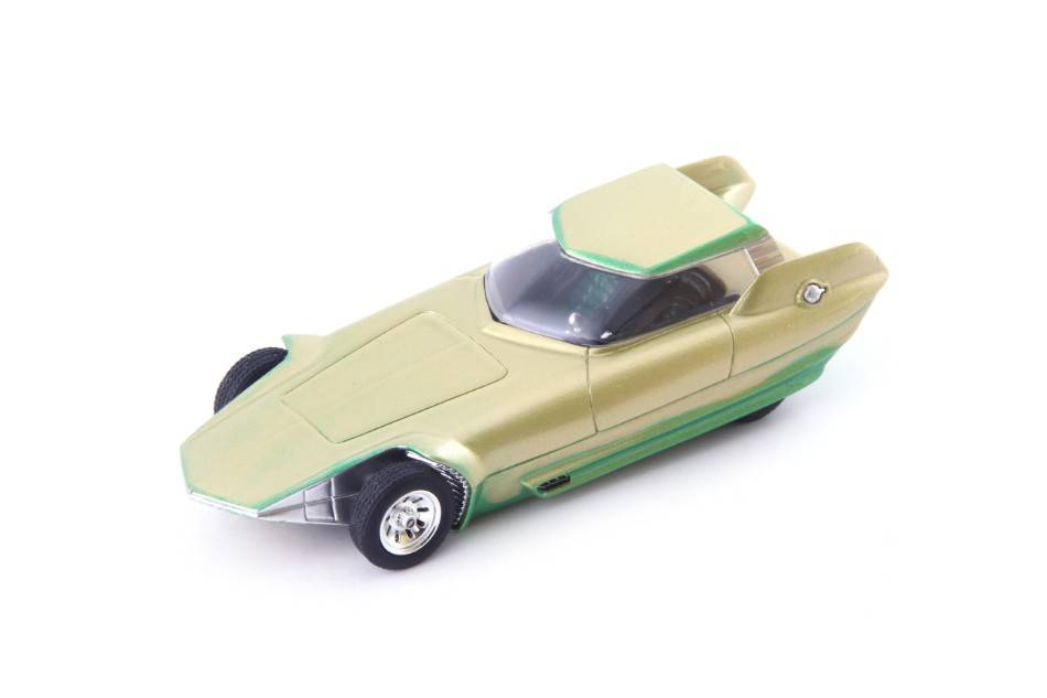 MODELLINO IN SCALA COMPATIBILE CON WEINFIELD REACTOR 1965 YELLOW-GREEN 1:43 AUTOCULT ATC03021