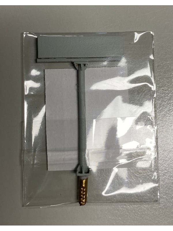 MODELPLANET MP127.4 Scala HO Cartello di stazione ep. IV-V neutro