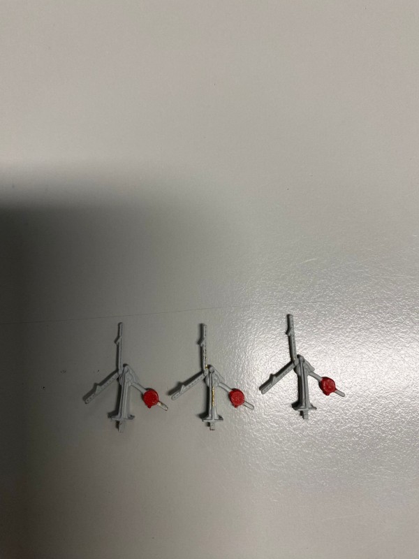 MODELPLANET MP134 Scala HO Leva con disco rosso per segnali ad ala