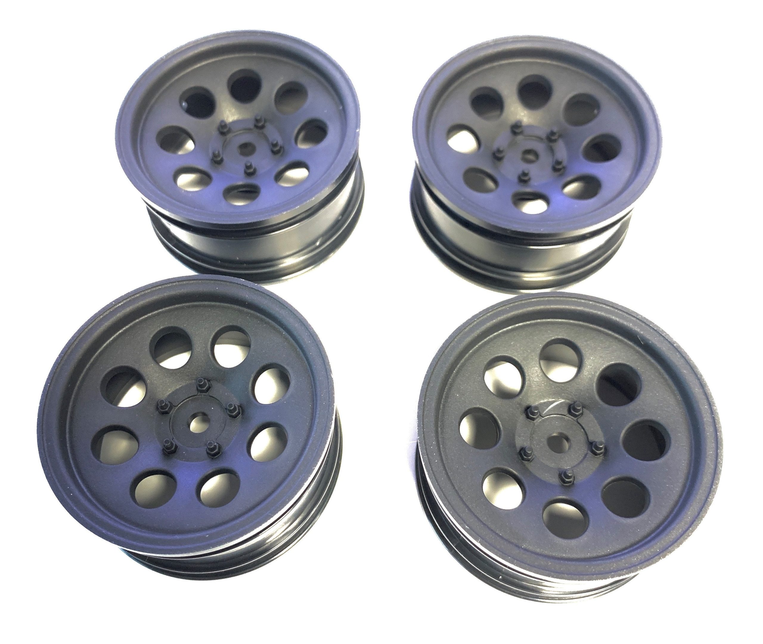 Cerchi MST 58H 1.9 +5 mm Nero opaco (x4) 832069BKF