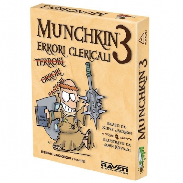 Munchkin 3 - Errori Clericali (Espansione)